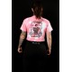 Crop top oversize rose FRENCH WOD | VERY BAD WOD