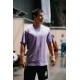 T-Shirt oversize unisexe violet TRAIN HARD STAY COOL | VERY BAD WOD