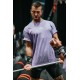 T-Shirt oversize unisexe violet TRAIN HARD STAY COOL | VERY BAD WOD