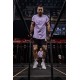 T-Shirt oversize unisexe violet TRAIN HARD STAY COOL | VERY BAD WOD