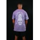 T-Shirt oversize unisexe violet TRAIN HARD STAY COOL | VERY BAD WOD