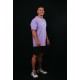 T-Shirt oversize unisexe violet TRAIN HARD STAY COOL | VERY BAD WOD