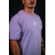 T-Shirt oversize unisexe violet TRAIN HARD STAY COOL | VERY BAD WOD