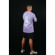 Unisex purple oversized T-Shirt TRAIN HARD STAY COOL | VERY BAD WOD