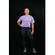 Unisex purple oversized Crop Top HAND OF DESTINY | VERY BAD WOD