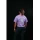 Unisex purple oversized Crop Top HAND OF DESTINY | VERY BAD WOD