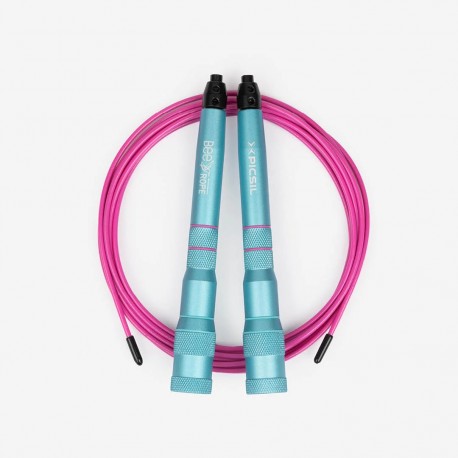 Workout jump rope blue BEE ROPE NEW EDITION cable pink | PICSIL