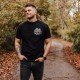 Men's black T-Shirt TEAM WORK MAKES THE DREAM WORK | ROKFIT