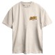 Unisex beige oversized T-Shirt STARVE YOUR DISTRACTIONS | ROKFIT