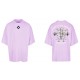 T-Shirt oversize unisexe rose clair HAND OF DESTINY | VERY BAD WOD