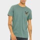 Men's Light Green T-Shirt EAGLE SNAKE | JUSTHANG