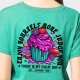 T-shirt femme Crop Vert Menthe CUPCAKE | JUSTHANG