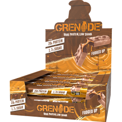 Pack de 12 Barres protéinées CHOCOLAT AU LAIT FUDGED UP | GRENADE