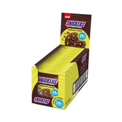 Pack de 12 Cookies protéinés SNICKERS PROTEIN CHOCOLAT ET CACAHUETE | MARS PROTEIN