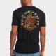 Men's Heather Black T-Shirt BEAR GETS UP | JUSTHANG