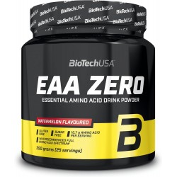 EAA Zero acides aminés en poudre saveur PASTEQUE 350 Gr |BIOTECHUSA