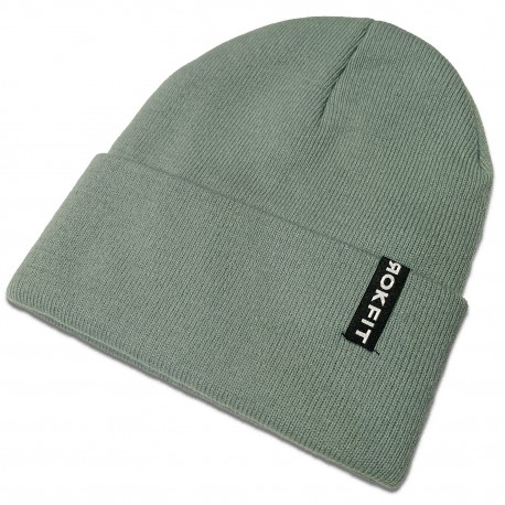 Bonnet vert sauge MODESTMARK BEANIE | ROKFIT