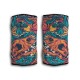 Bandes de poignets - Wristband SKULL and SNAKES MULTICOLORES | LITHE