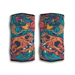Bandes de poignets - Wristband SKULL and SNAKES MULTICOLORES | LITHE