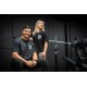 Unisex black oversized T-Shirt GOOD LIFE BAD KARMA | BARBELL REGIMENT