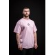 Unisex light pink oversized T-Shirt HAND OF DESTINY | VERY BAD WOD