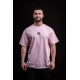 T-Shirt oversize unisexe rose clair HAND OF DESTINY | VERY BAD WOD