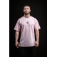 Unisex light pink oversized T-Shirt FRENCH WOD | VERY BAD WOD