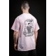 T-Shirt oversize unisexe rose clair FRENCH WOD | VERY BAD WOD