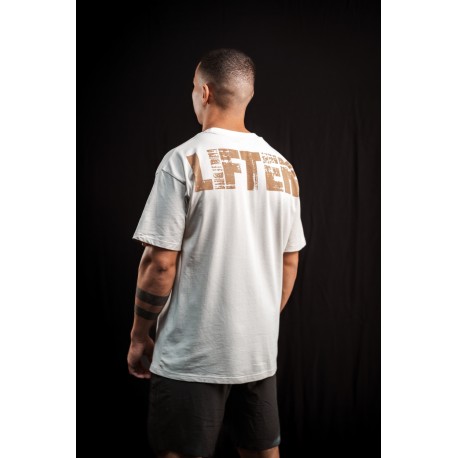 T-Shirt oversize unisexe beige LIFTER | VERY BAD WOD