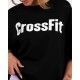 Oversize unisex T-shirt CROSSFIT® SMURF black ink| NORTHERN SPIRIT