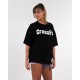 Oversize unisex T-shirt CROSSFIT® SMURF black ink| NORTHERN SPIRIT