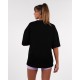 Oversize unisex T-shirt CROSSFIT® SMURF black ink| NORTHERN SPIRIT