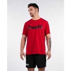 T-shirt homme CROSSFIT® PLAIN REGULAR rouge carmine | NORTHERN SPIRIT