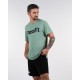 Men T-shirt CROSSFIT® PLAIN REGULAR green shale| NORTHERN SPIRIT