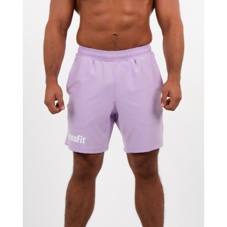 CROSSFIT® HUNTER men sport short 8" pink orchid bloom | NORTHERN SPIRIT