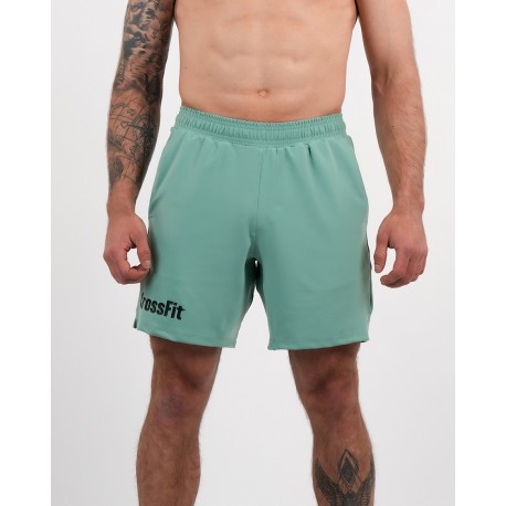 CROSSFIT® HUNTER men sport short 8" green shale | NORTHERN SPIRIT