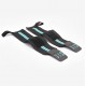 Elastic Wrist Wraps Black/Turquoise| PICSIL