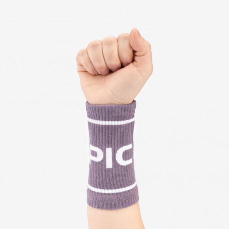 Bandes de poignets - Wristband SPORTY mauve | PICSIL