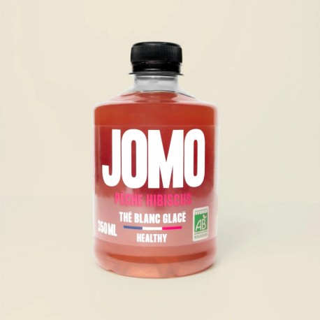 Iced white tea Peach Hibiscus flavor | JOMO