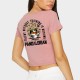 Pink training crop T-shirt PANDALORIAN 2.0 | JUSTHANG