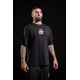 Unisex black oversized T-Shirt SAINT OF MY TIME | VERY BAD WOD