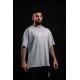 T-Shirt oversize unisexe vert de gris SAINT OF MY TIME | VERY BAD WOD