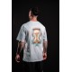 T-Shirt oversize vert de gris WAKE UP BEFORE TIME CAP | VERY BAD WOD