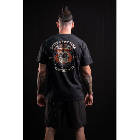 T-Shirt unisexe noir SAINT OF MY TIME | VERY BAD WOD