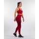 Legging femme CROSSFIT® GALAXY Rouge Carmine | NORTHERN SPIRIT