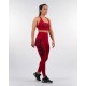 Legging femme CROSSFIT® GALAXY Rouge Carmine | NORTHERN SPIRIT