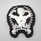 Patch PVC 3D velcro noir STRONG BEAUTY | VERY BAD WOD