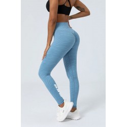 Legging taille haute galbant Femme MARBLE bleu | VERY BAD WOD