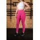 legging femme extensible rose seconde peau