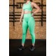 Legging Femme SOFY vert flashy | BARBELL REGIMENT